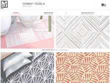 Tablet Screenshot of cementtegels.net